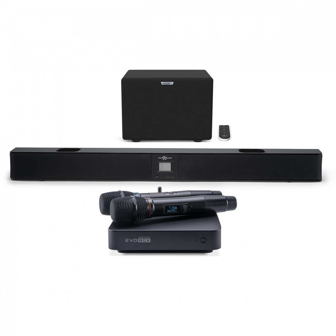 караоке-комплект EVOBOX Plus + EvoSound Bar (саундбар с караоке) в Великом Устюге