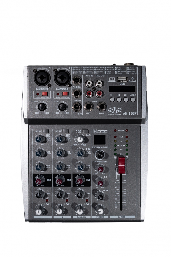 SVS Audiotechnik mixers AM-4 DSP Аналоговый микшерный пульт, 4-канала в Великом Устюге